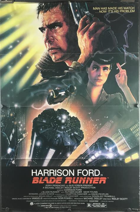 ¿Un thriller espacial con toques románticos protagonizado por Harrison Ford? ¡Descubre Blade Runner!